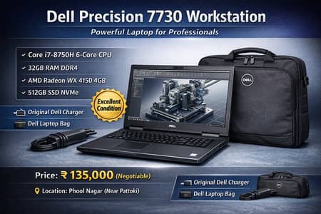 Dell Precision 7730 Workstation – i7‑8750H