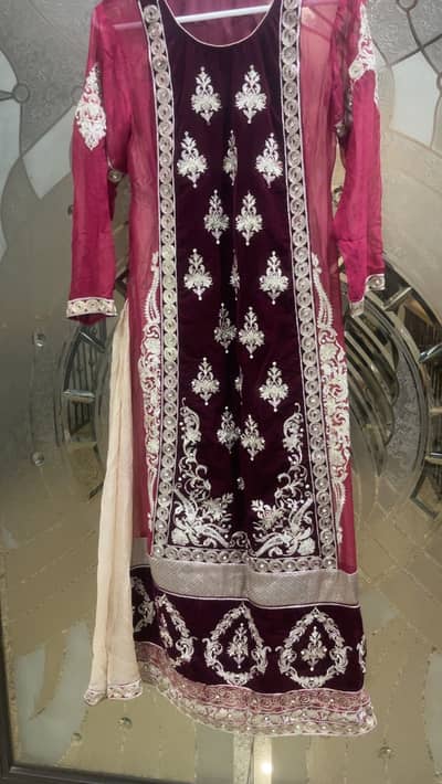 Velvet heavy formal wear