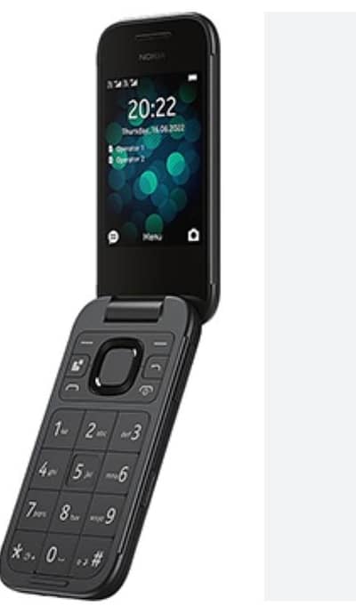 Nokia 2660flip dual sim box pack pta prove