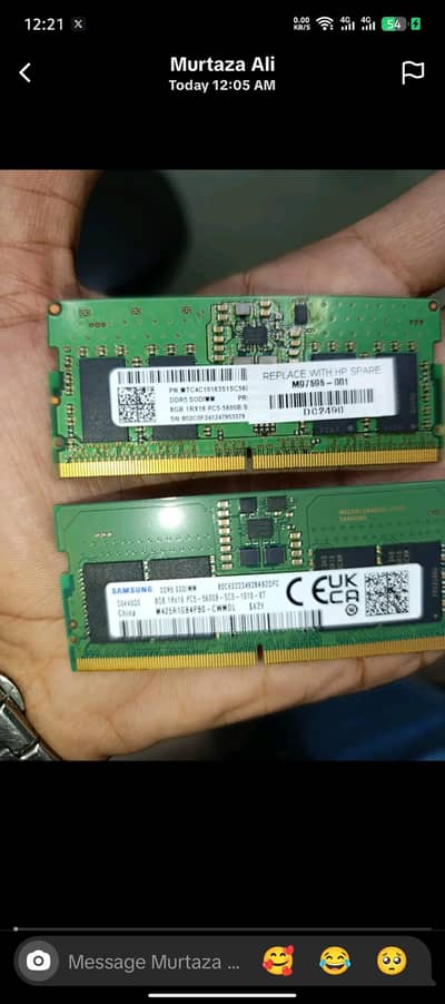 DDR5 Ram 8+8 gb