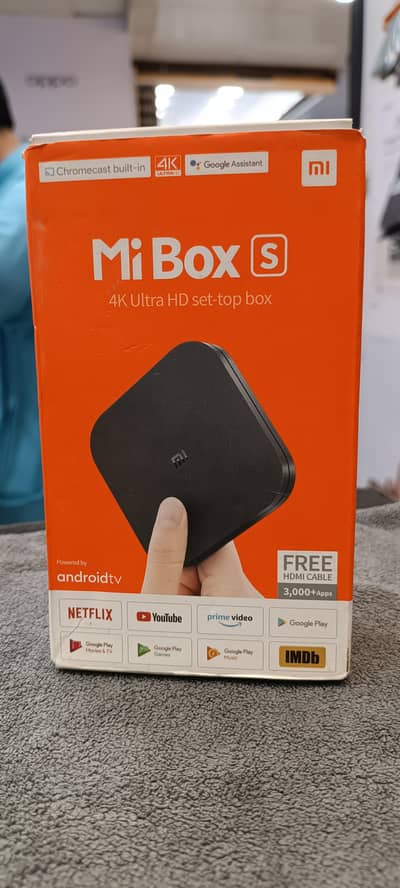 Mi Box S 4K Ultra HD Set-top Box