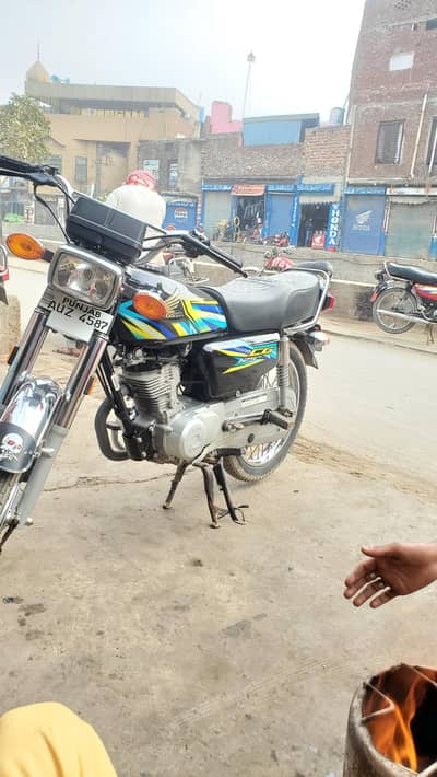 Honda125cGRed color model2024