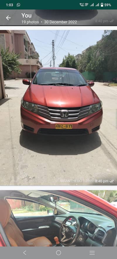 City 2011 Best condition dream car