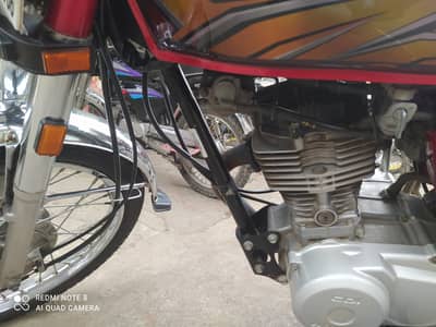 Honda CG 125 2021 Model Red color