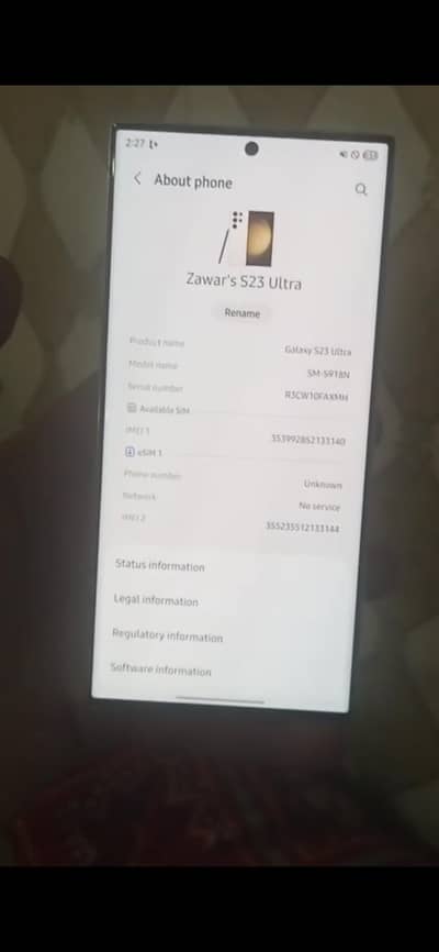 I have samsung s23 ultra 512 gb 12 gb