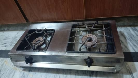 Stove two burner