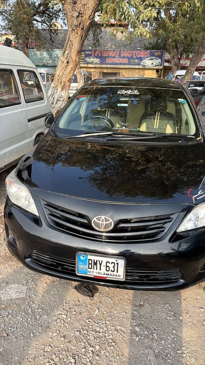 Black Corolla XLi 2009/2010