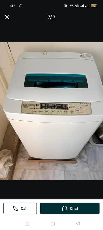 Haier fully automatic Washing machine for sale