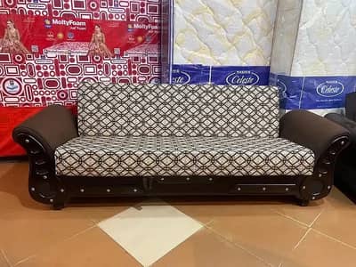sofa cum bed / molty foam bed 2in1 / 10 years warranty sofa / sofa bed