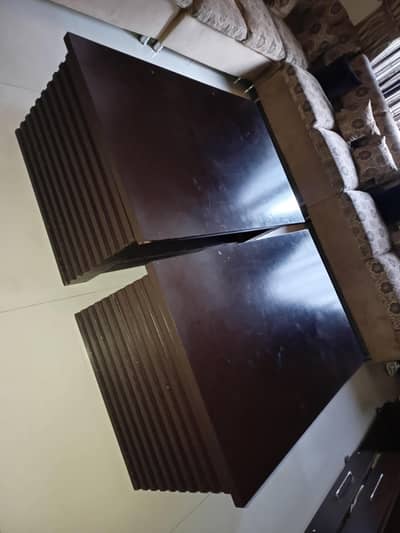 Pure Wooden table . . . . set of 2