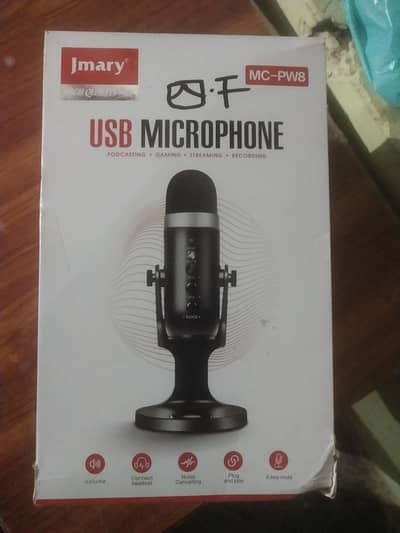 USB Microphone for Podcasting, Gaming, Streaming, Recording