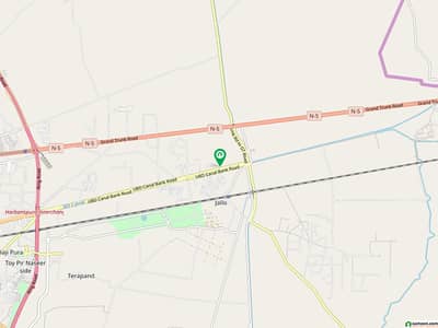 5 Marla Main Boluvard (Main Road) Residential Prime Location Plot For Sale.