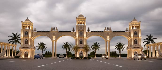 5 Marla Plot For Sale in Al Hafeez Garden phase 2