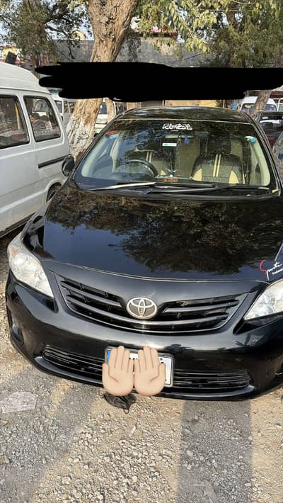 Black Corolla XLi 2009/2010
