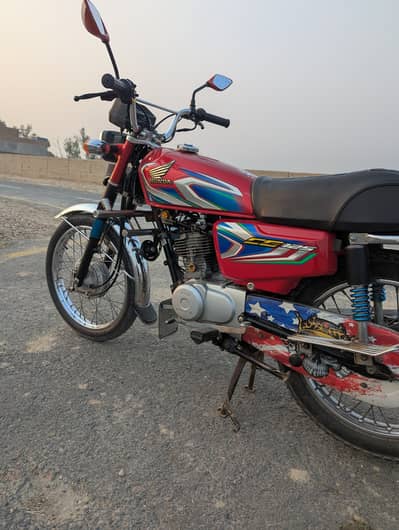 Honda CG 125 2022 Model – Red | Genuine | 10/10 Condition