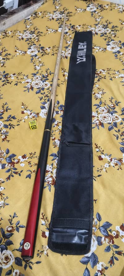 Cue With New Branded Tip And Bag