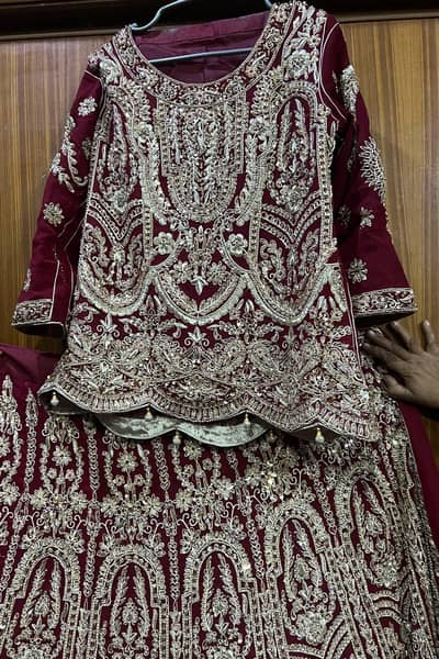 bridal Lehngha brand new just 1 day use