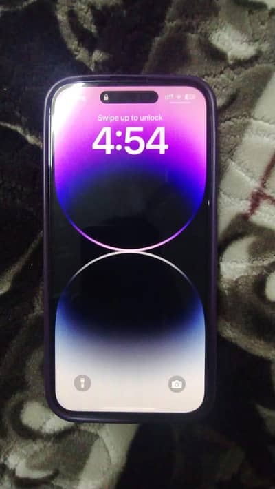 14 pro max deep purple  pta approved 256 gb 88 battery