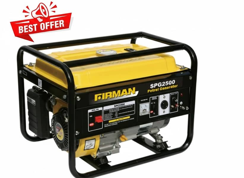 Sumec Firman SPG 2.2 KVA Engine ,Manual Gasoline Special offer ...