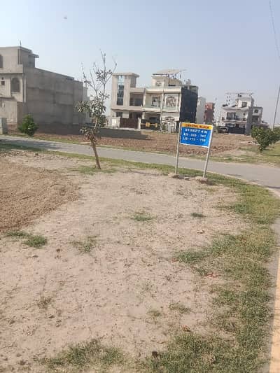 Crystal Block 5 Marla Corner 25.45. Plot For Sale