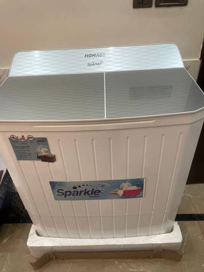 homage washing machine semi automatic brand new