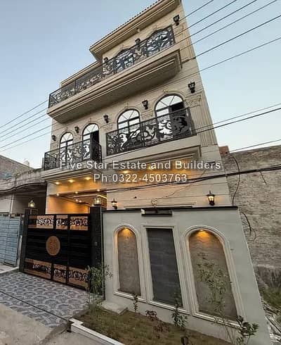 4 marla triple strory house