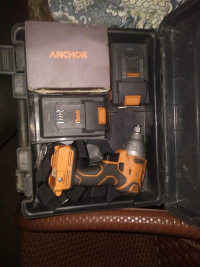 Anchor impact drill