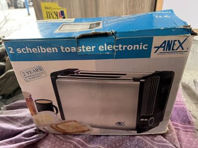 Brand new Anex 2 slice toaster for sale