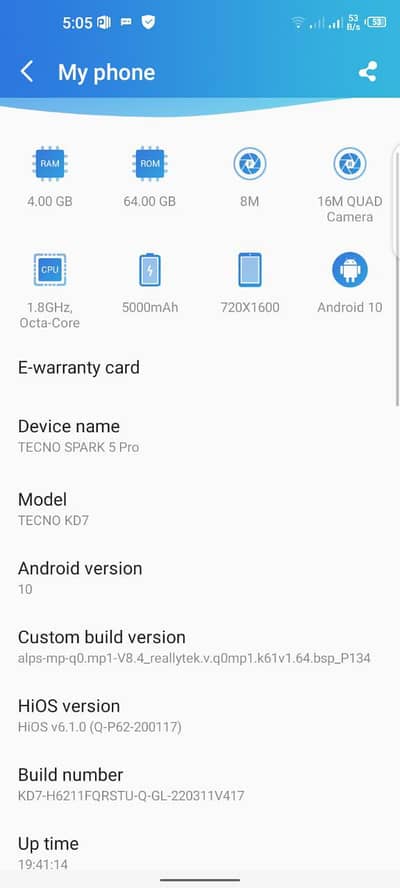 Tecno spark 5 pro 4 64 exchange possible