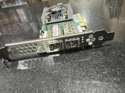 QLogic qle 2662 16gbps x 2 fiber channel card