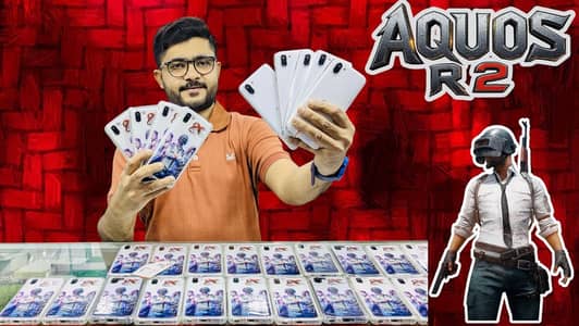 Sharp Aquos R2 Snp 845 Pubg 60fps 64/4  (1X Pouch GIFT) A+ Water Prof