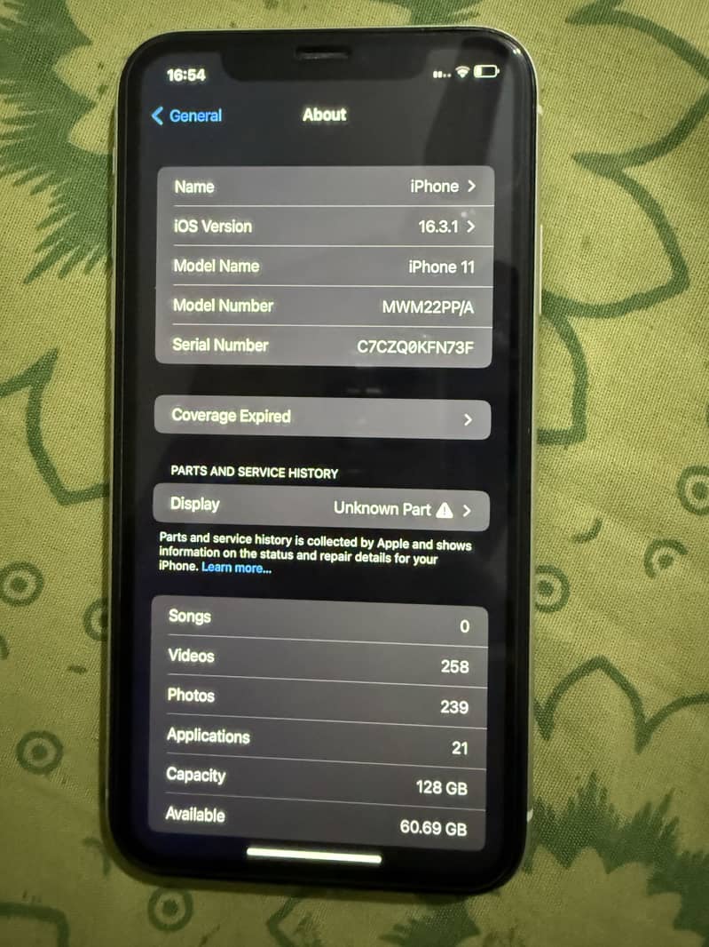 I phone 11 jv 128 gb 1