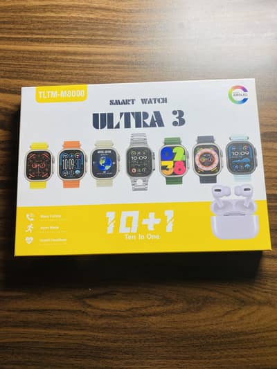Smart Watch Ultra 3 with Airbuds
