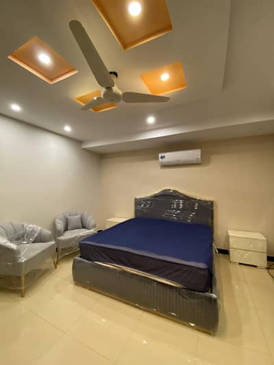 Elegant Fully Furnished 1-Bed Apartment for Rent Gulmuhar Block, Bahria Town Lahore