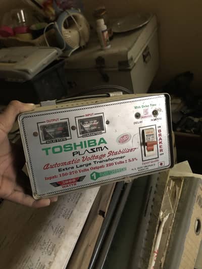 Toshiba Original copper wire stepilizer  best for freezer 3000 watt
