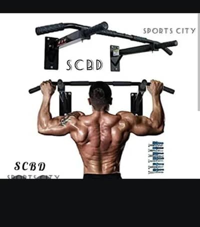 Spancare Home Gym Pull Up Bar Wall Mounted Chin Up Bar|Pull-Up Bars