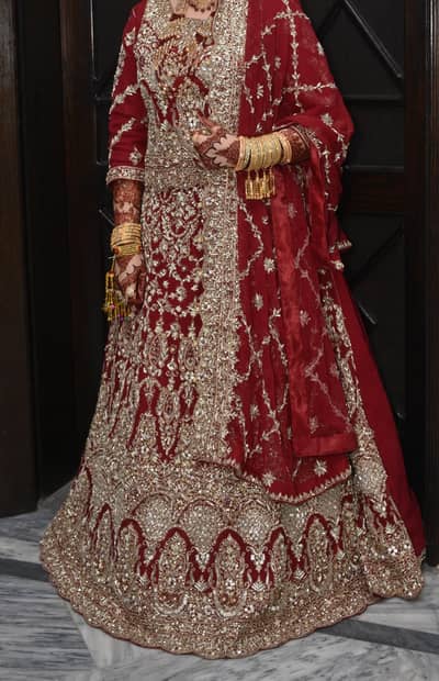 Bridal lehnga dress