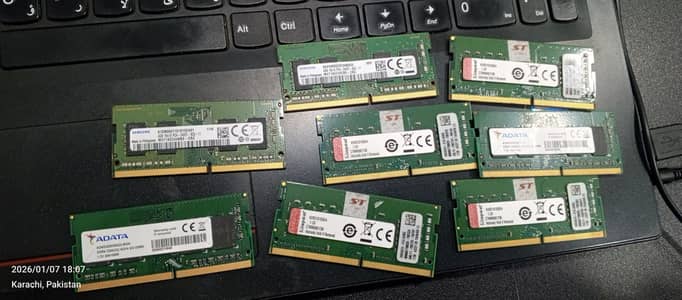 4Gb DDR4 Ram for Laptop used branded