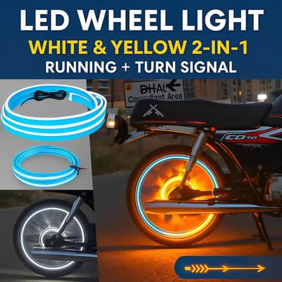 Upgrade Your Ride: White & Yellow LED
