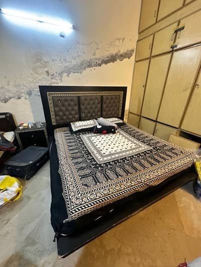 WOODEN BEDROOM SET King Size For Sale