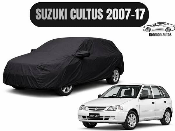 Suzuki Cultus (2007–2017) Single Layer Car Top Cover | Dust & Sun Protection | Lightweight & Easy Fit