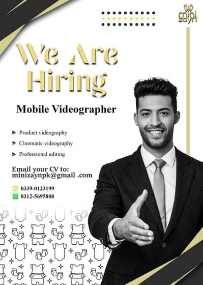 Photographer + Videographer + Salesman