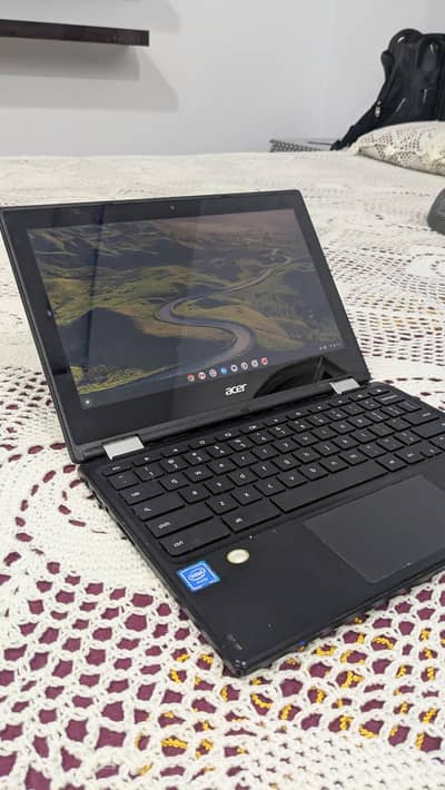 Chromebook, touch and type