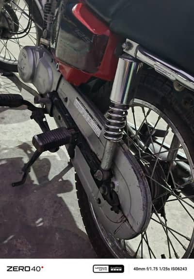 Honda CD 125 2022 model biomatric available all ok condition saaf ha