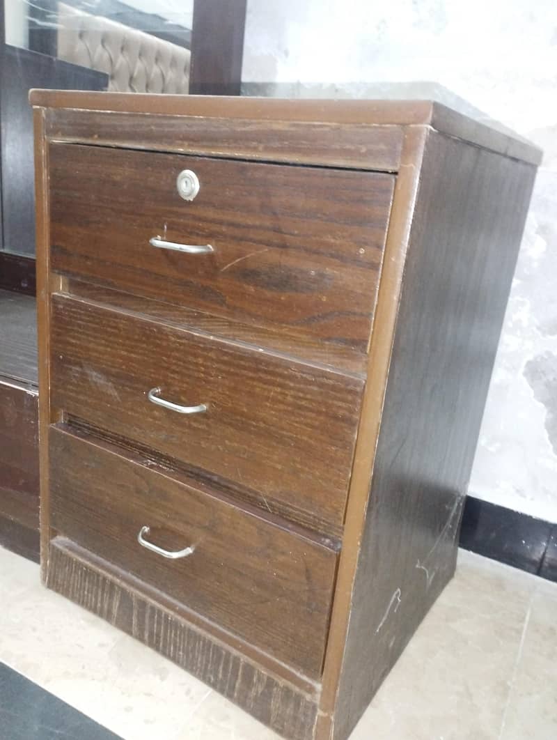 Executive table with drawer and computer table 5