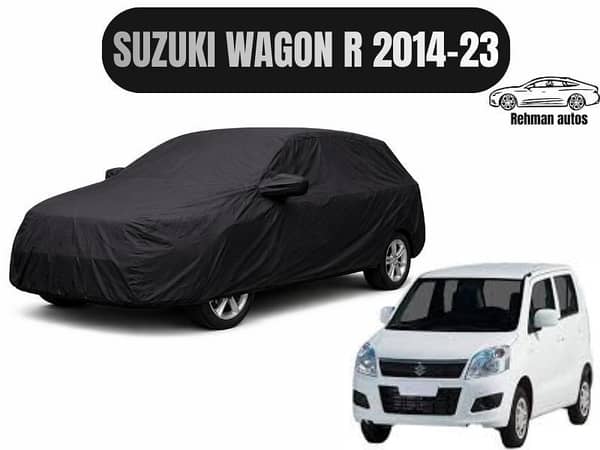 Suzuki Wagon R (2014–2023) Double Layer Car Top Cover | Heavy Duty Dust, Sun & Rain Protection | Perfect Fit