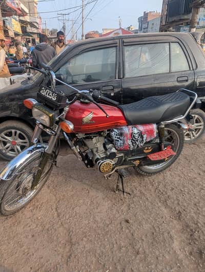 Honda 125 sulf start