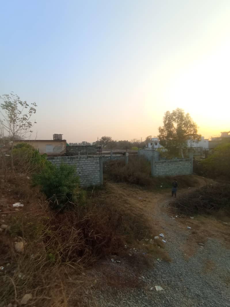 half constructed plot available for rent 1