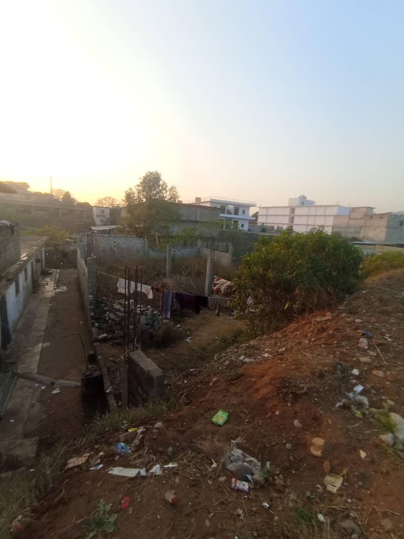 half constructed plot available for rent 4