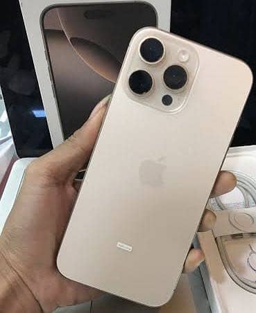 iPhone 16 pro max completely new , PTA Approved, 512 GB ,